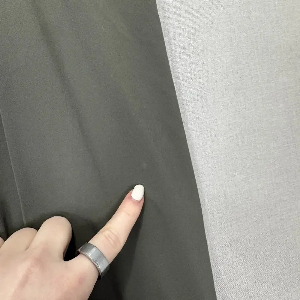 Athleta Hayes Pleated Back Maxi Dress Women Small Green Travel Minimalist Resort - Picture 8 of 14